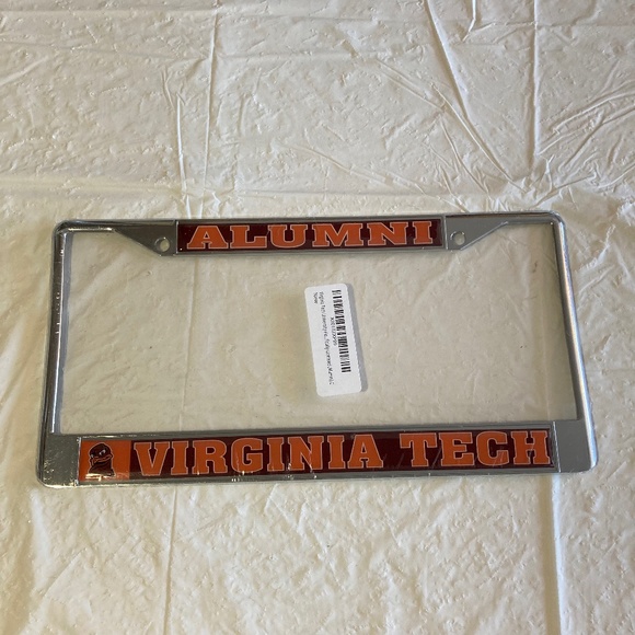 Virginia Tech Alumni Metal License Plate Frame - Picture 1 of 2